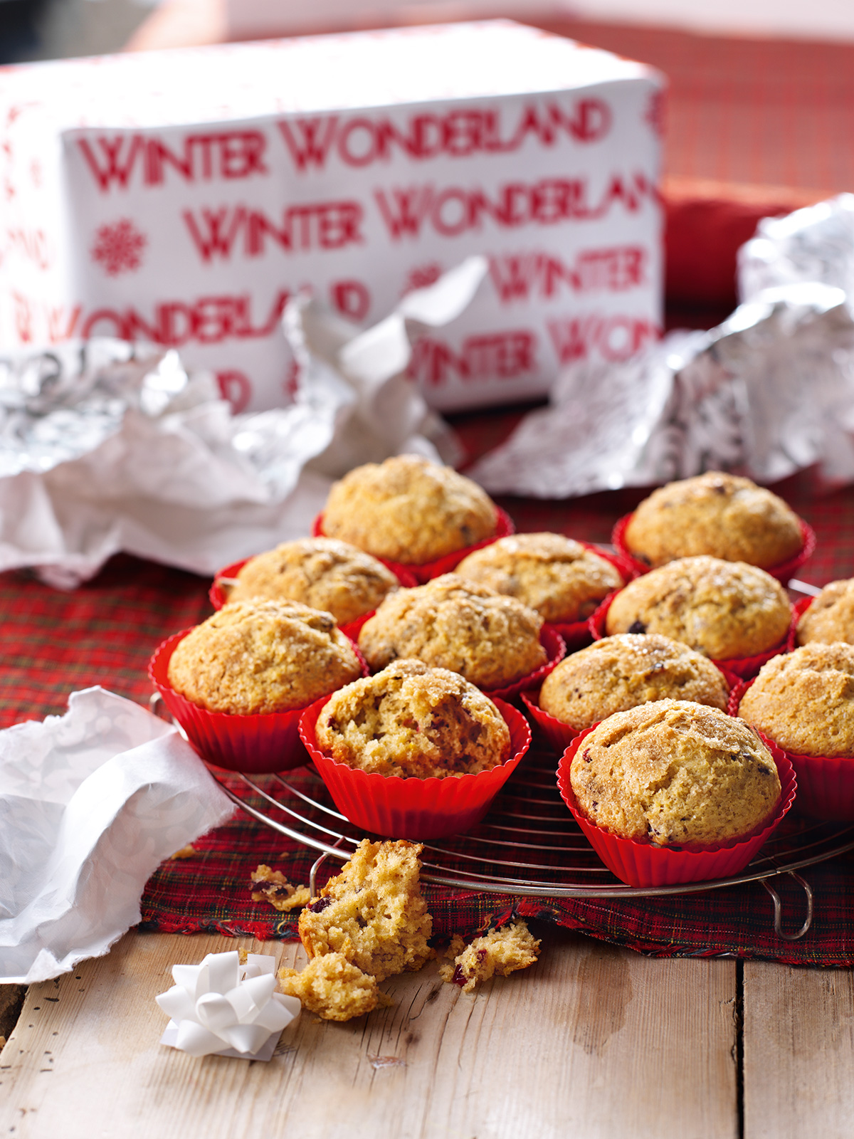 Festive Christmas Muffins - Easy to Make with Kids!