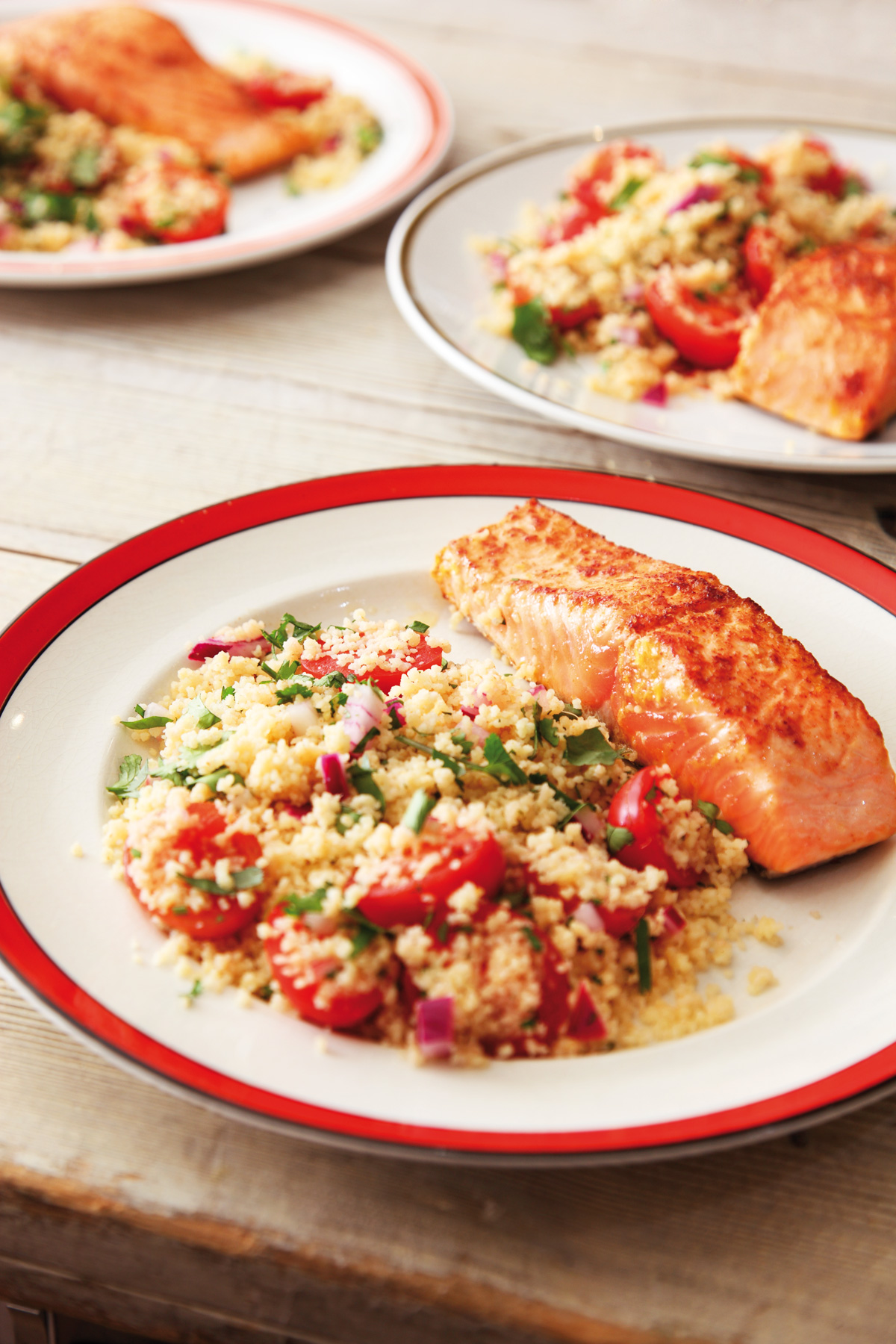 Salmon and Sushi Rice, Nigella's Recipes