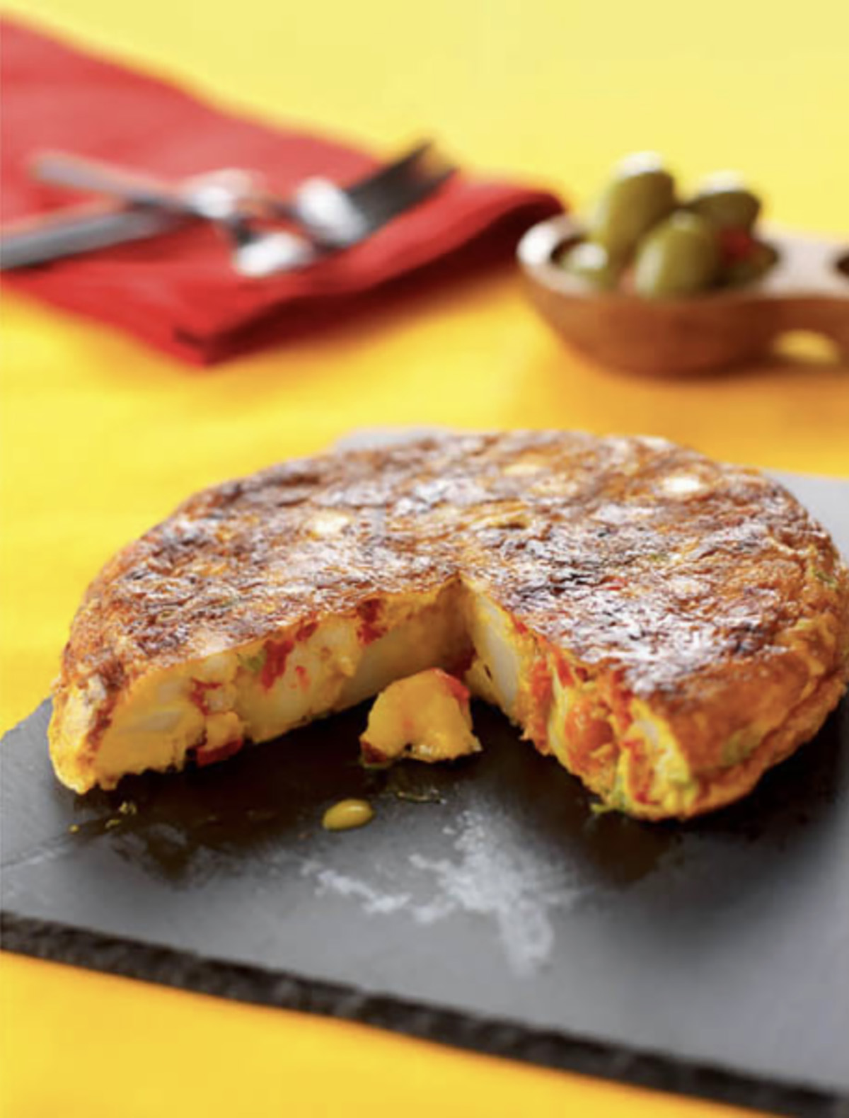 Easy Spanish Omelette (no flipping required) - Easy Peasy Foodie
