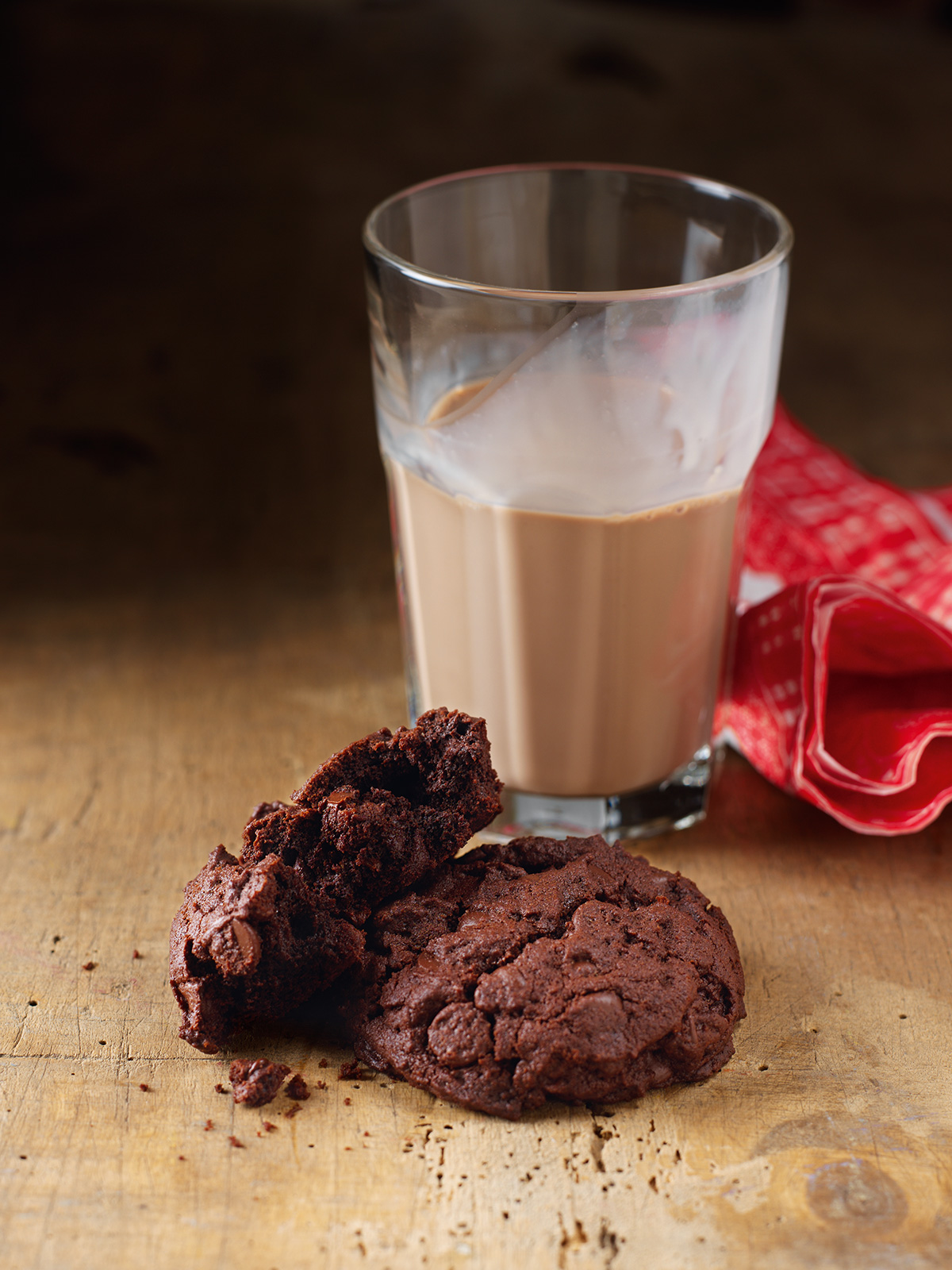 Totally Chocolate Chocolate Chip Cookies, Nigella's Recipes