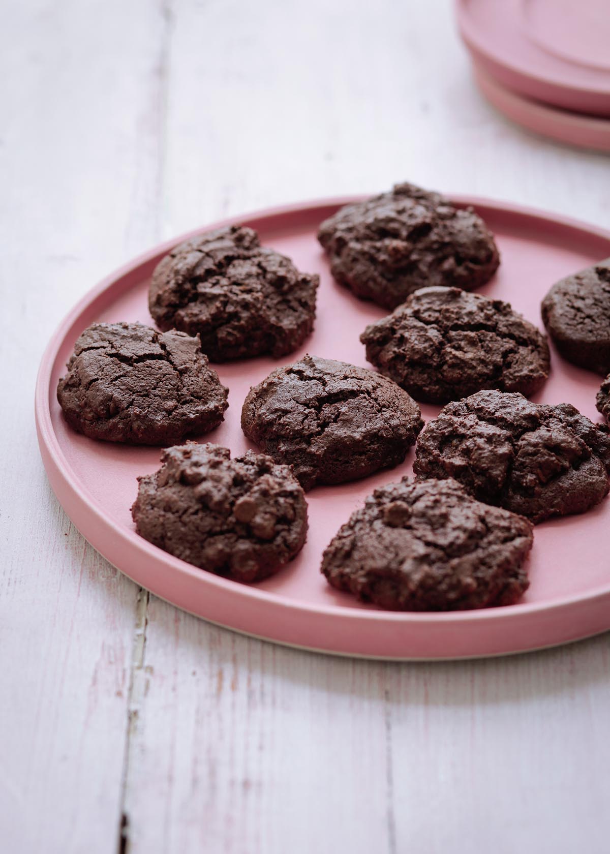 Triple Chocolate Cookies - Baking with Granny