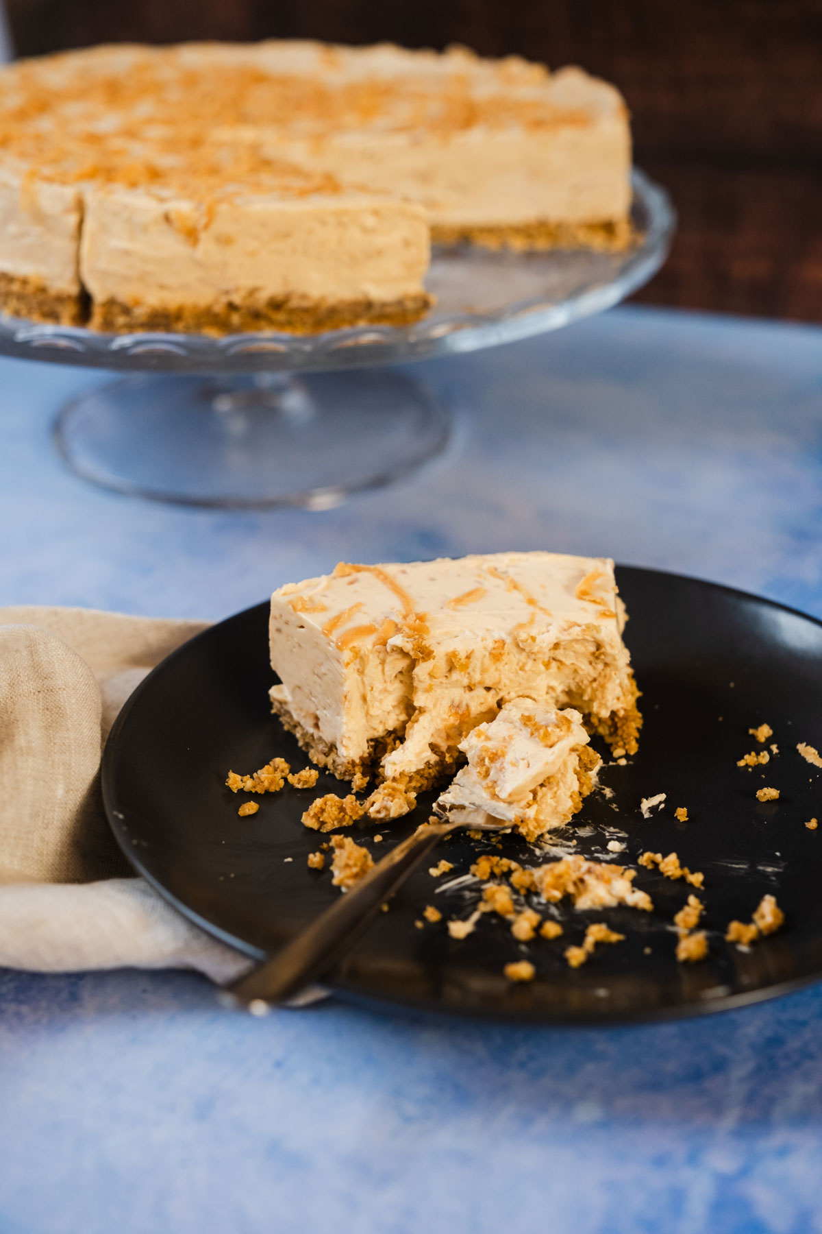 Image of Sue Lawrence's Orkney Fudge Cheesecake