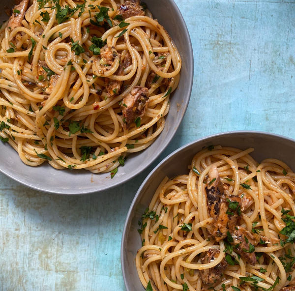 Image of Nigella's Sardine Spaghetti