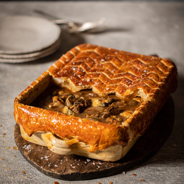 Image of Calum Franklin's Beef Stilton and Onion Pie