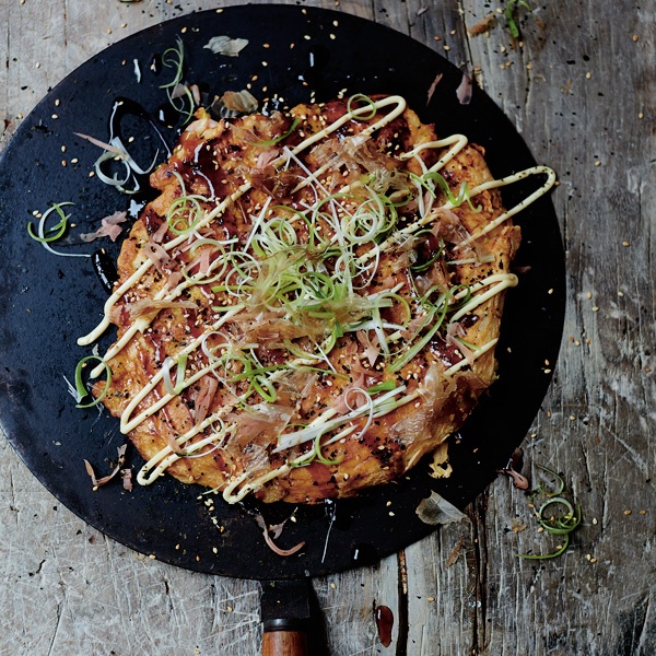 Photo of Georgina Hayden's Kimchi and Prawn Okonomiyaki