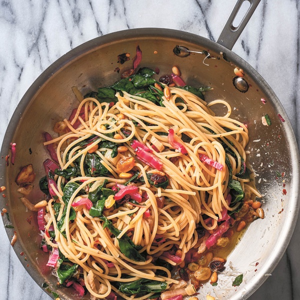 Image of Spaghetti With Swiss Chard by Joshua McFadden