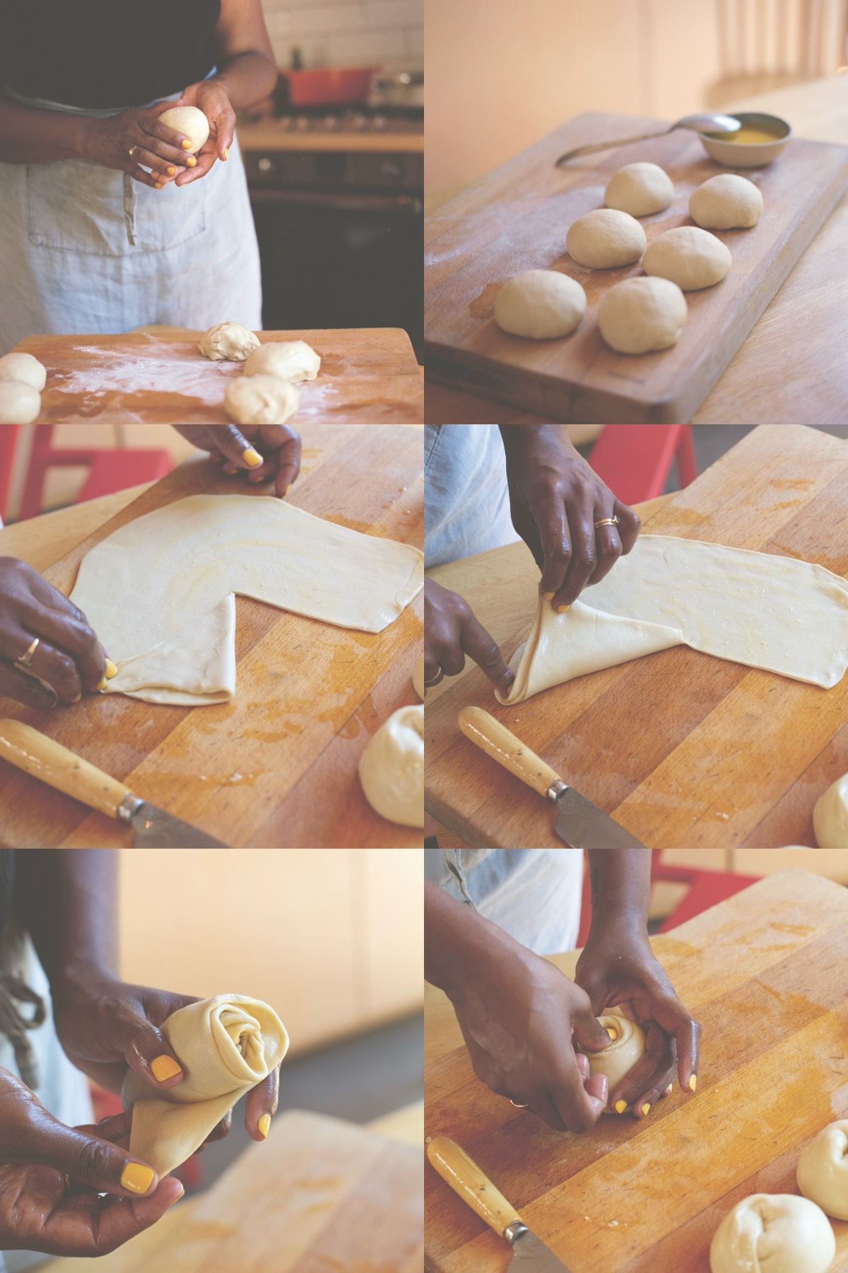 Image of Marie Mitchell's Buss Up Shut Rotis Method