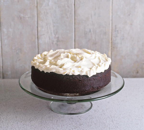 Sour Cream Chocolate Cake with Glossy Chocolate Frosting | Love and Olive  Oil