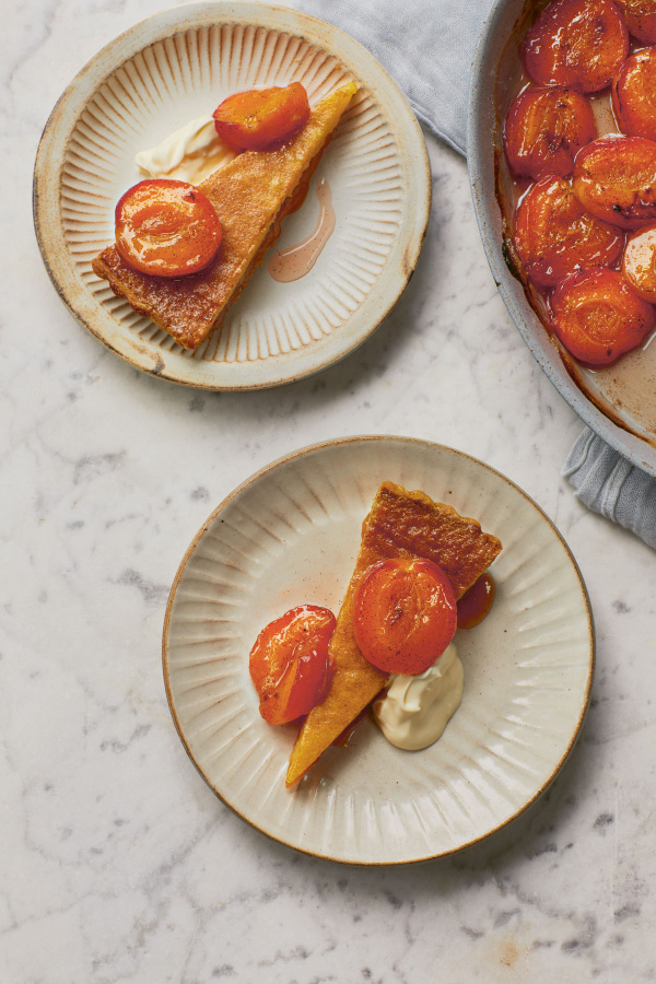 Image of Sarah Johnson's Apricot and Muscat Tart