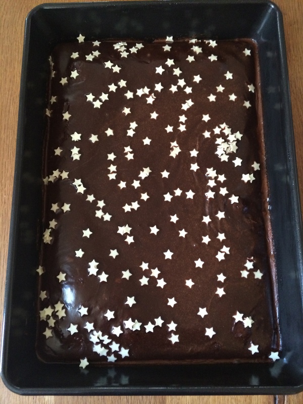 Chocolate Fudge Layer Cake - Completely Delicious