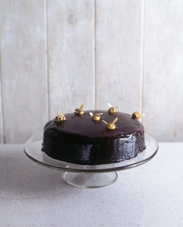 Chocolate fudge cake with caramel icing recipe from Food & Home