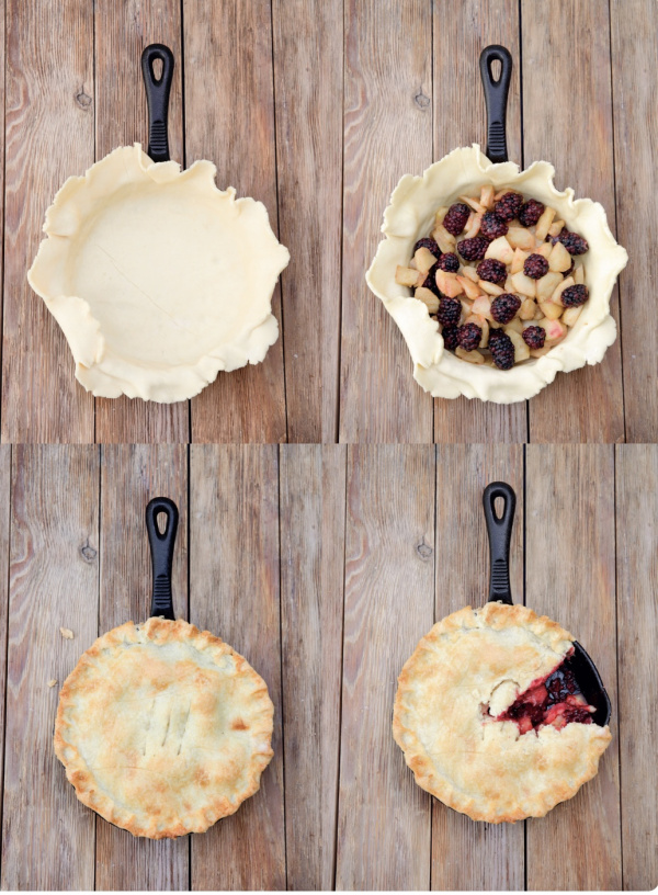 Gluten-Free Apple and Blackberry Pie