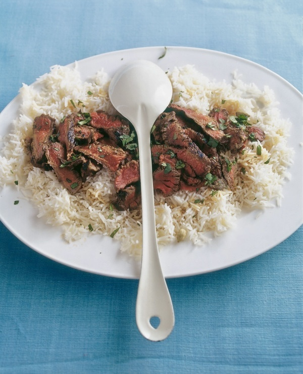 Sake Steak and Rice