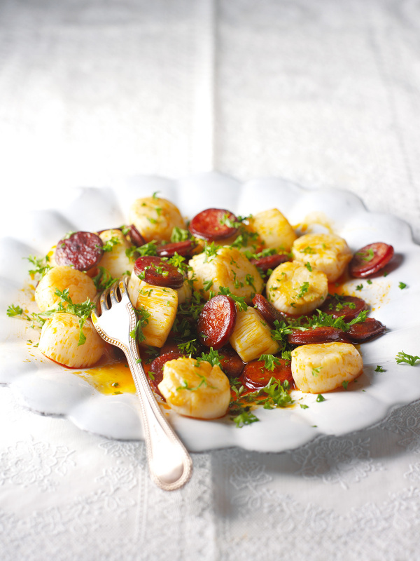 Scallops and Chorizo image