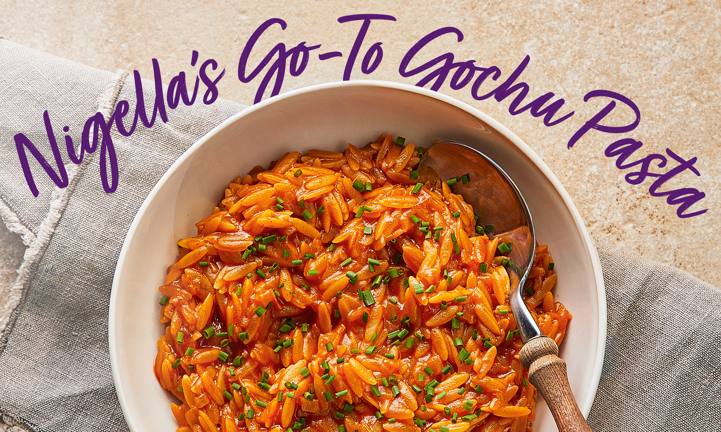 Nigella's Go-To Gochu Pasta | Ocado